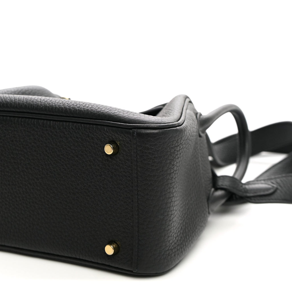 Taurillon Clemence Mini Lindy 20 Black