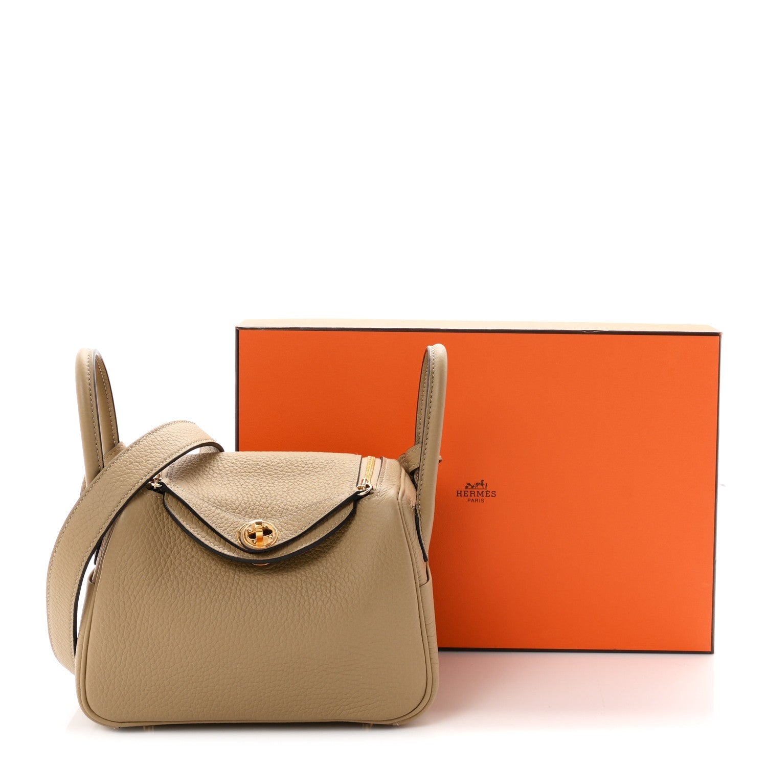 Taurillon Clemence Verso Mini Lindy 20 Trench Gris Asphalte