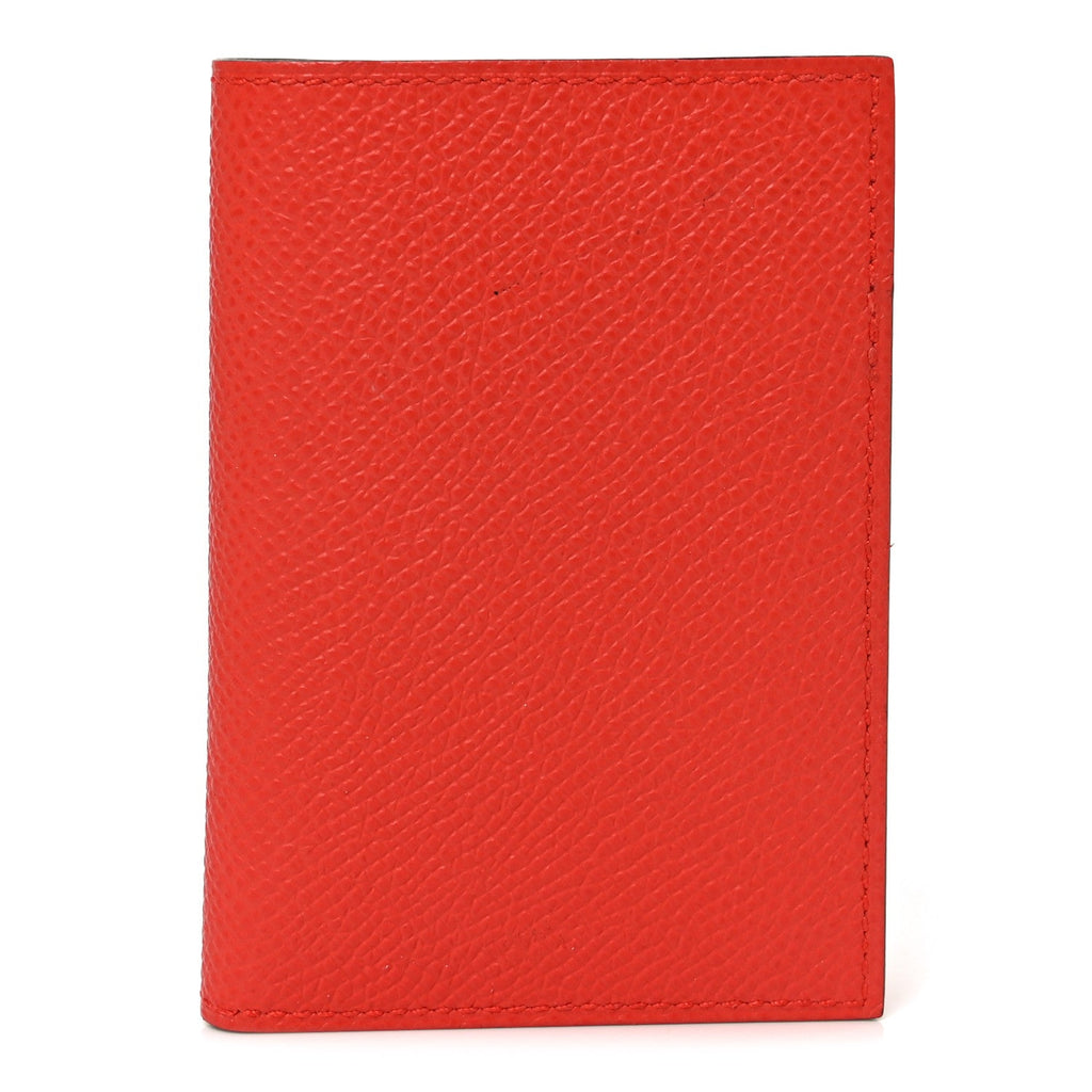 Epsom Doado Card Holder Capucine Gold