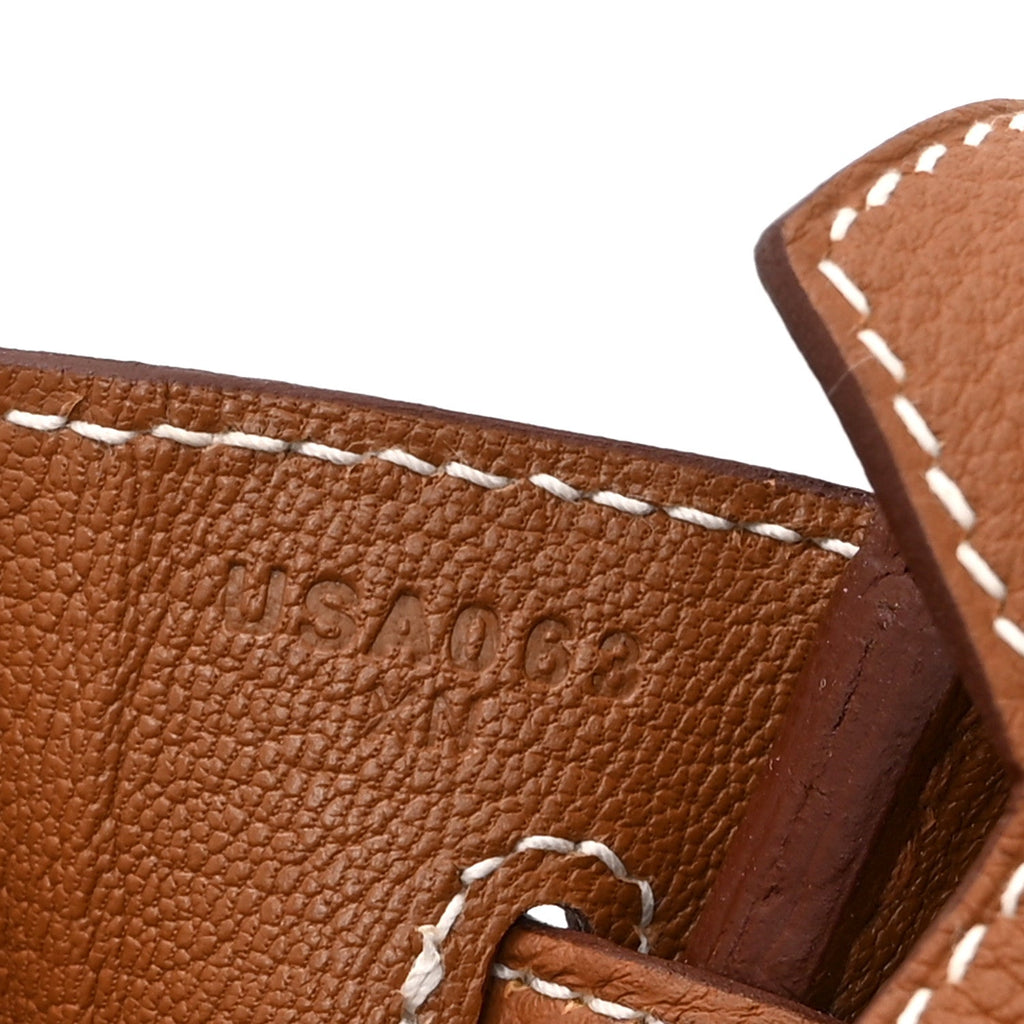 Togo Birkin 25 Gold