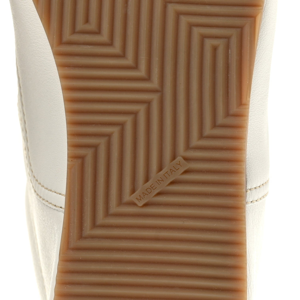 Supple Calfskin Master Sneakers 37 Beige Glaise