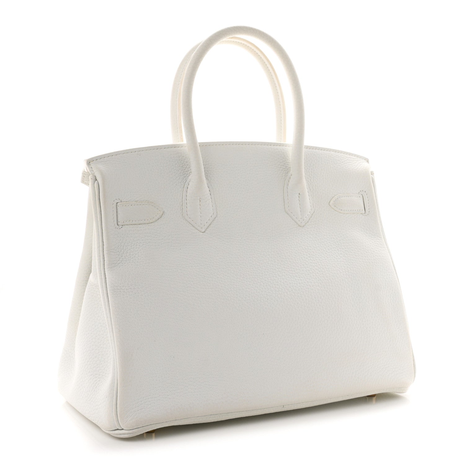 Taurillon Clemence Birkin 30 White