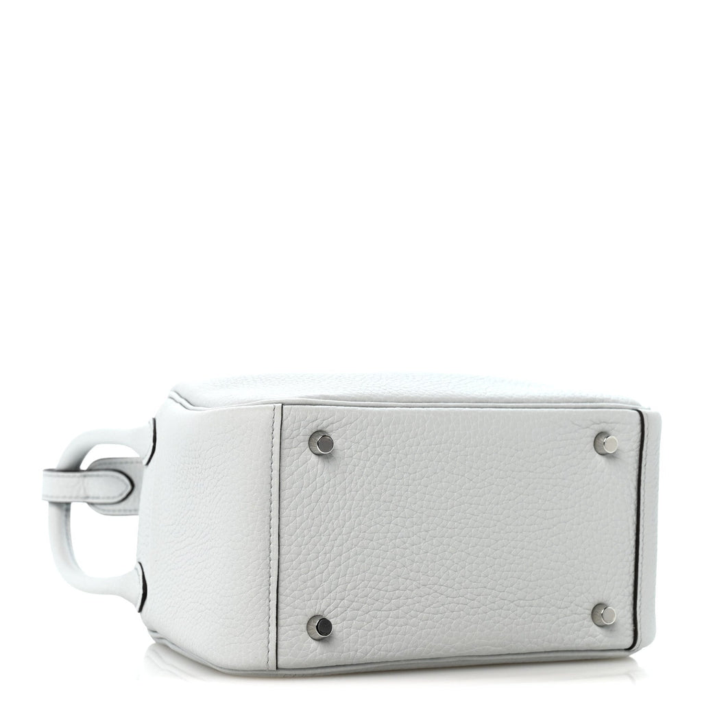 Taurillon Clemence Mini Lindy 20 Bleu Pale