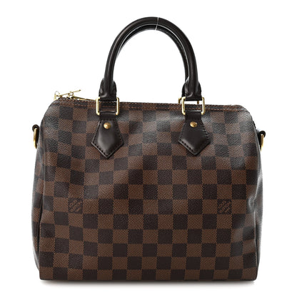 Damier Ebene Speedy Bandouliere 25