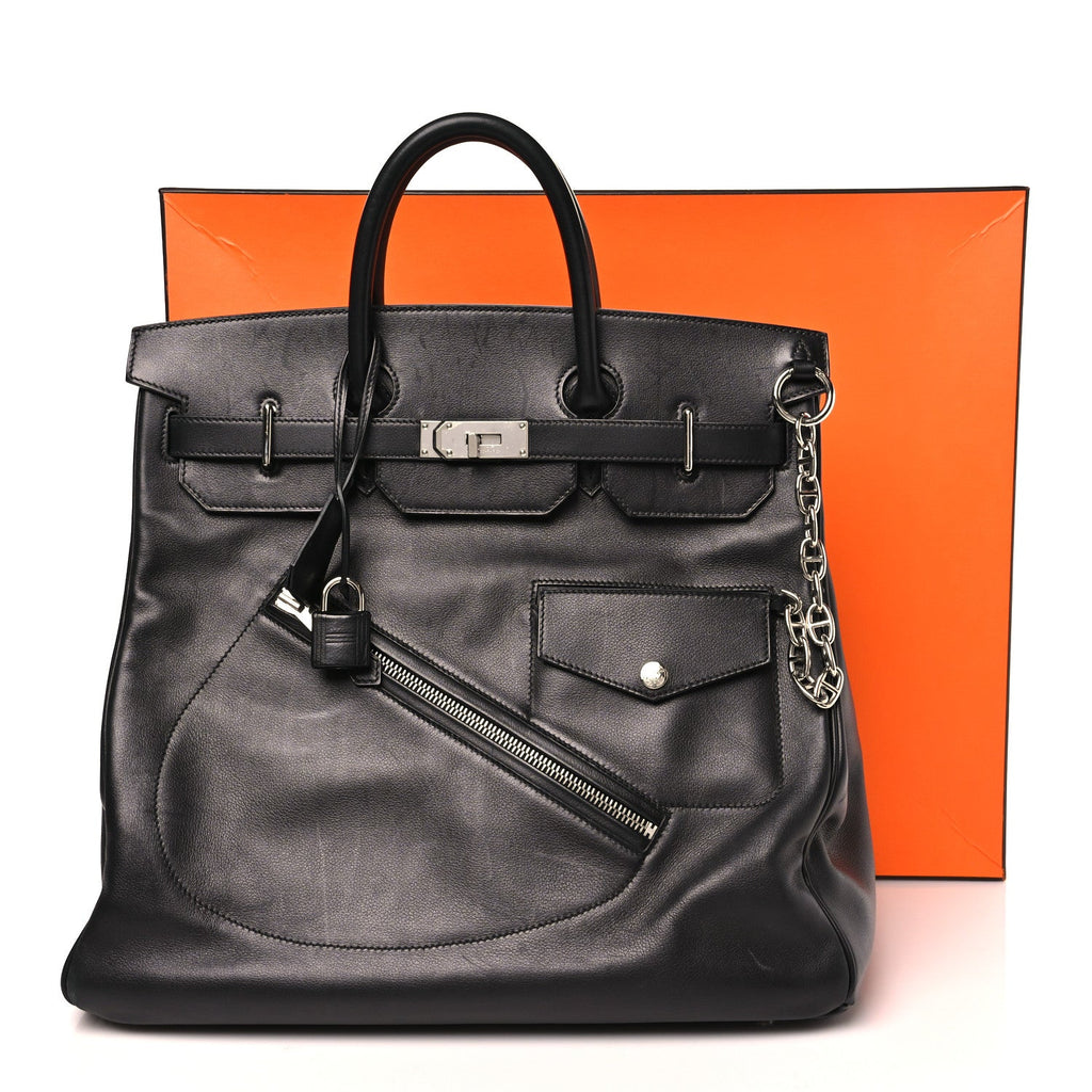 Veau Volupto Rock HAC Birkin 40 Black