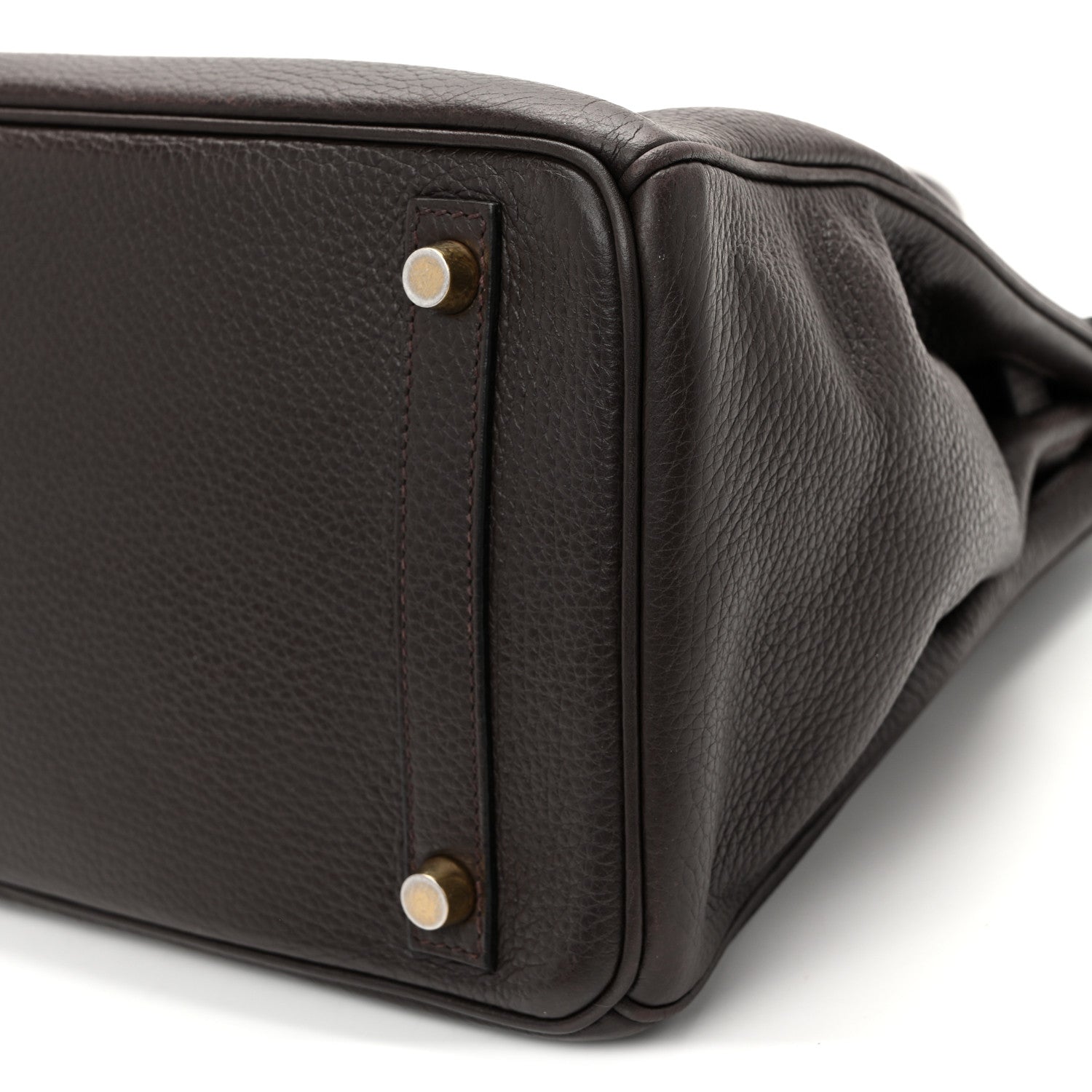 Taurillon Clemence Birkin 30 Chocolate