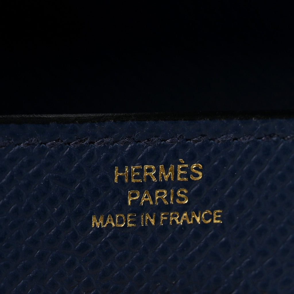 Epsom Kelly Wallet To Go Bleu Navy