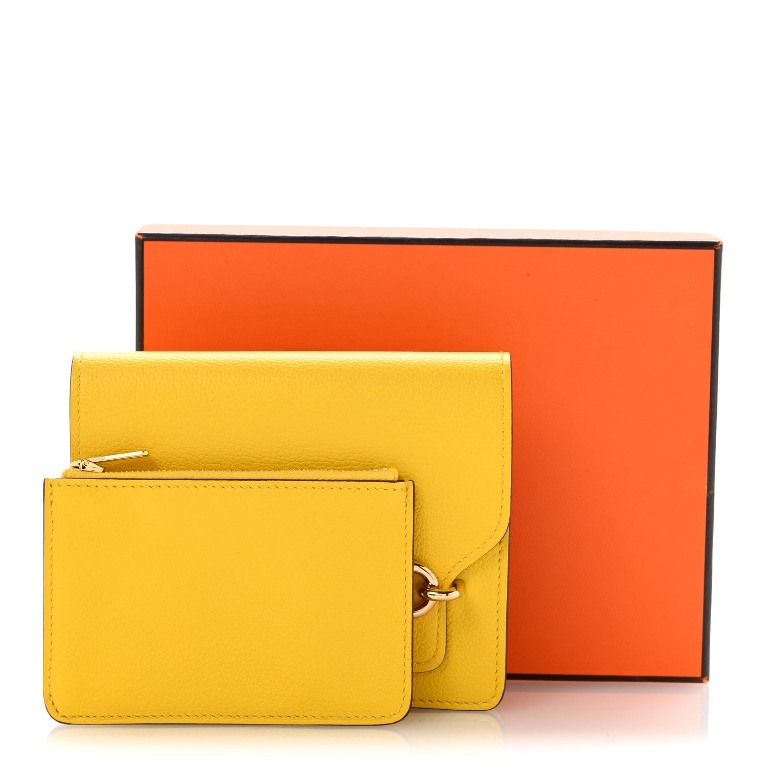 Evercolor Roulis Slim Wallet Jaune De Naples