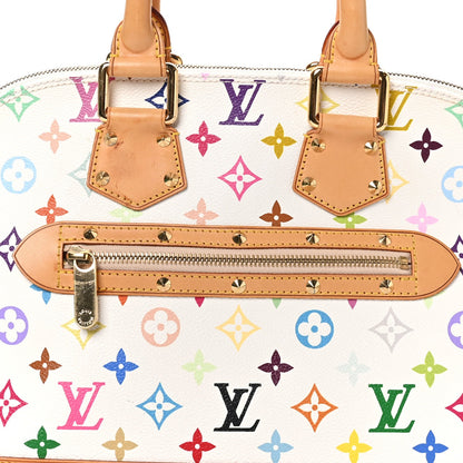 Monogram Multicolor Alma PM White