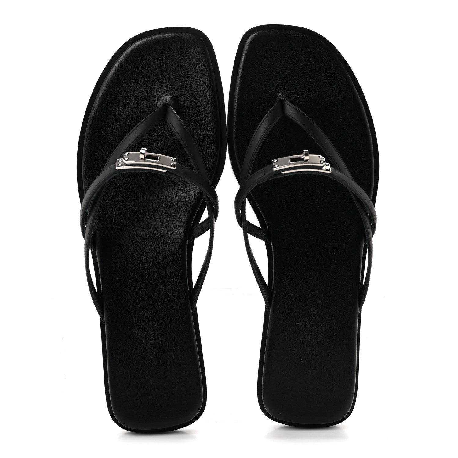 Calfskin Miss Sandals 39 Black