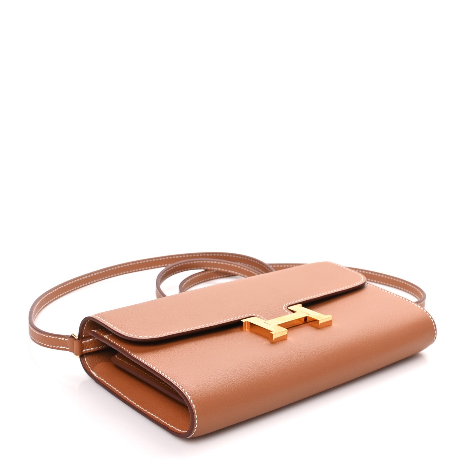 Evercolor Constance Wallet To Go Gold