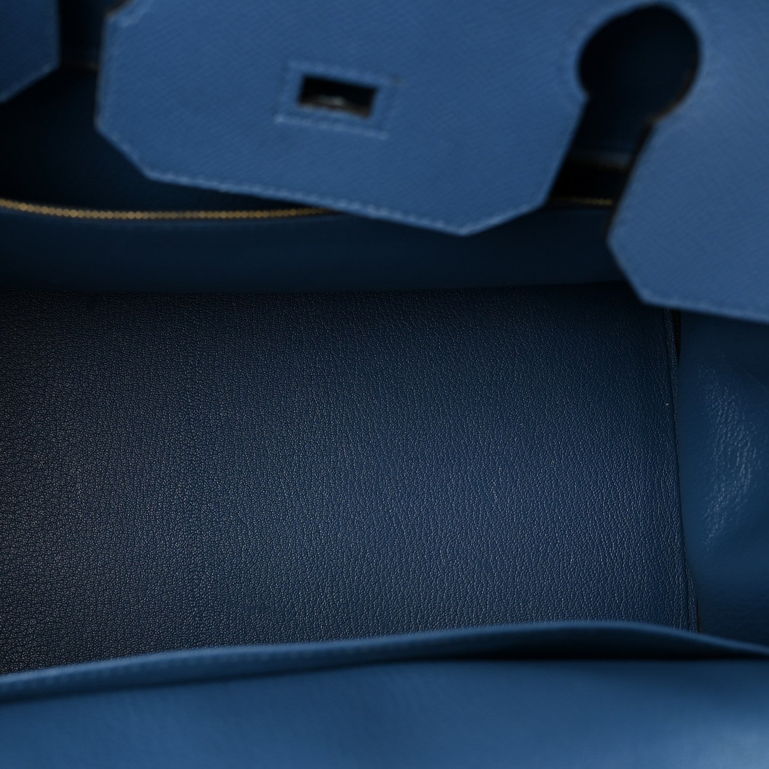 Epsom Birkin 35 Bleu Agate