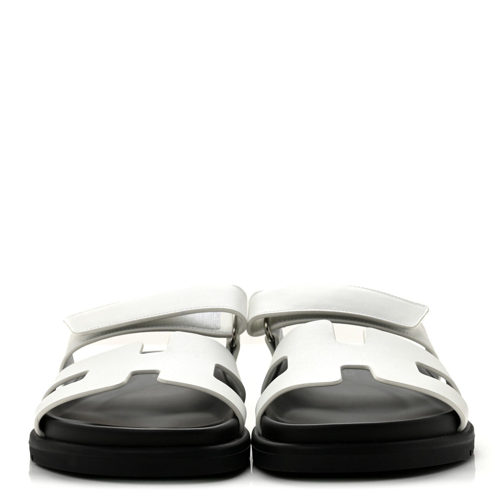 Calfskin Womens Chypre Sandals 36.5 White