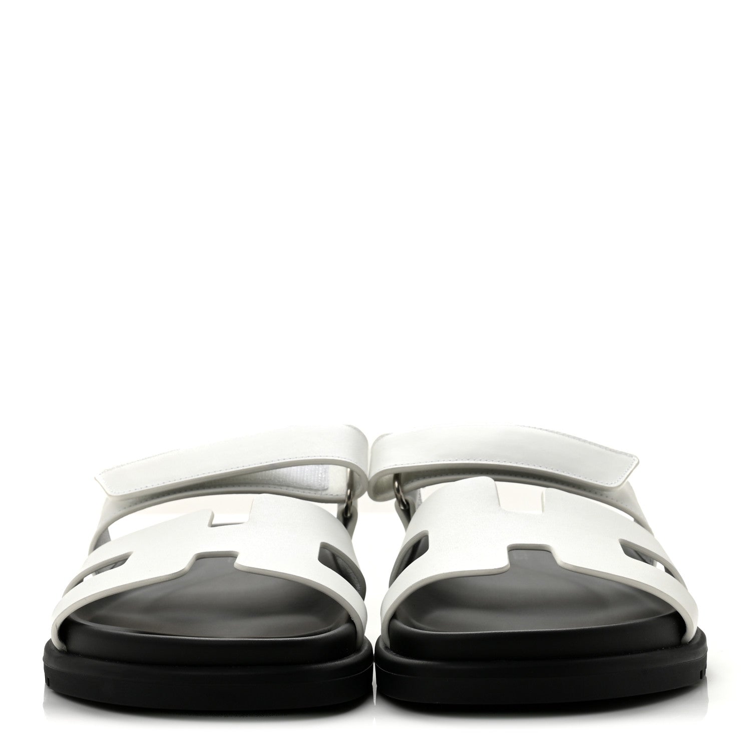 Calfskin Womens Chypre Sandals 36.5 White
