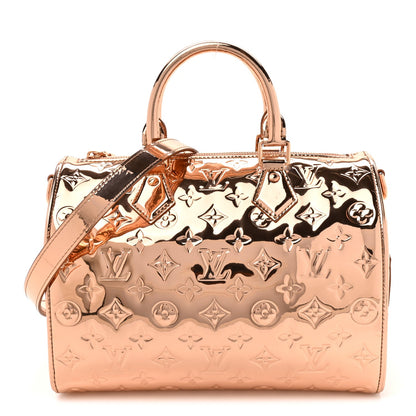 Monogram Miroir Speedy Bandouliere 25 Copper