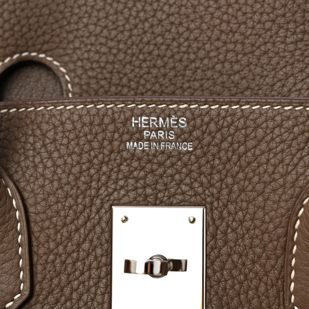 Taurillon Clemence Birkin 35 Etoupe