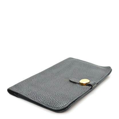Togo Dogon Duo Wallet Black