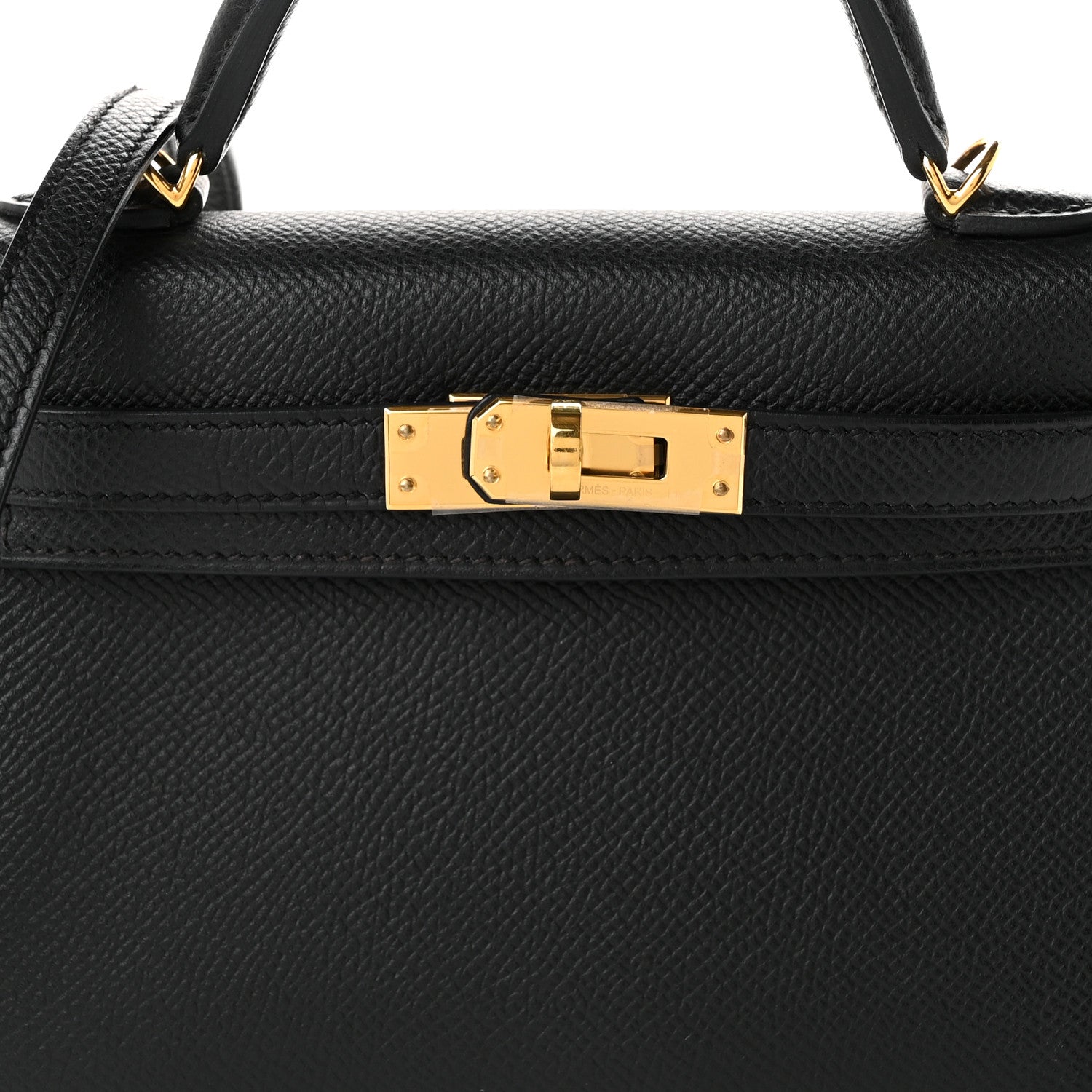 Epsom Mini Kelly Sellier 20 Black