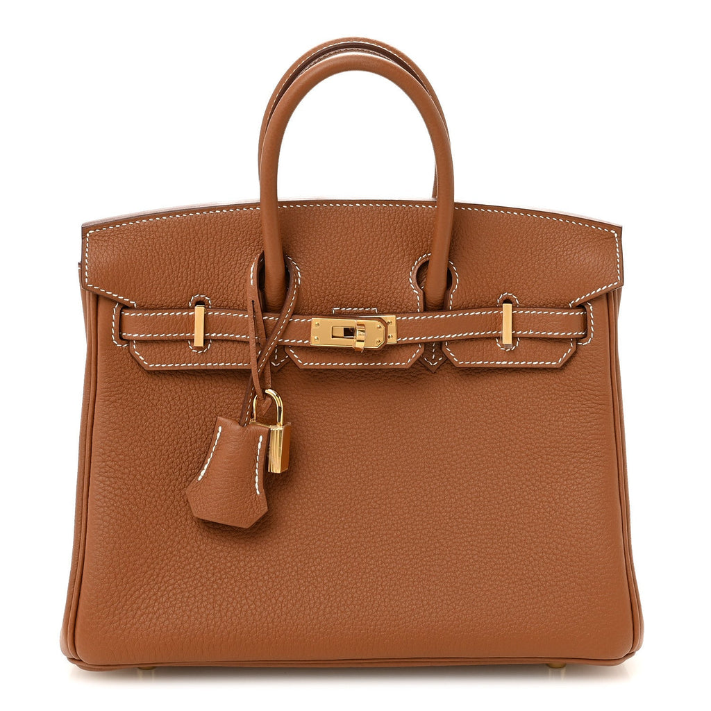 Togo Birkin 25 Gold