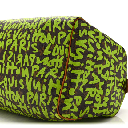 Monogram Graffiti Speedy 30 Green