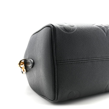 Empreinte Monogram Giant Speedy Bandouliere 25 Black