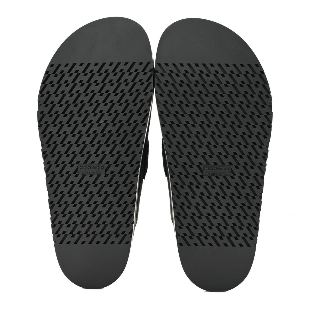 Suede Calfskin Go Mules 40 Black