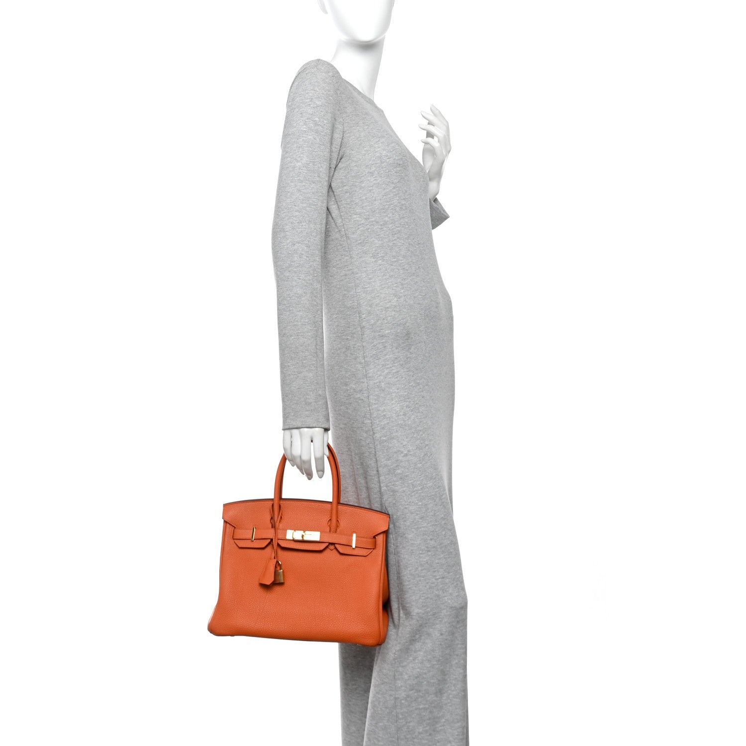Togo Birkin 30 Orange