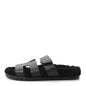 Calfskin Woolskin Womens Chypre Sandals 39 Black