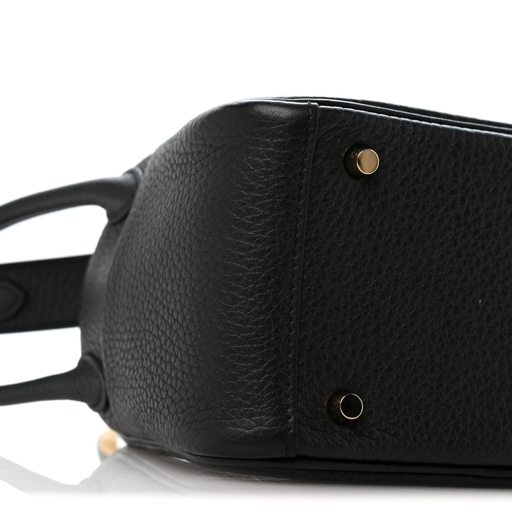 Taurillon Clemence Mini Lindy 20 Black