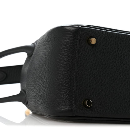 Taurillon Clemence Mini Lindy 20 Black