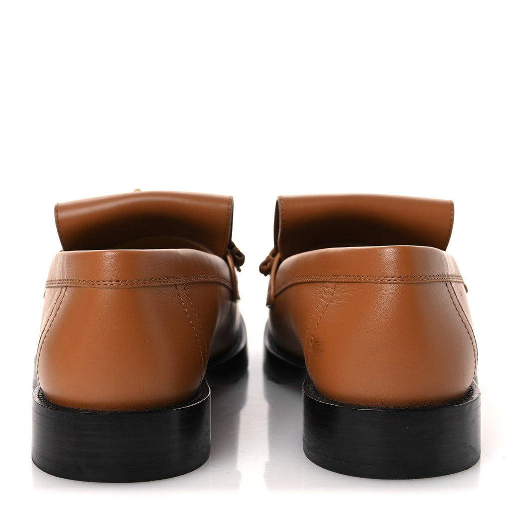 Calfskin Womens Impact Loafers 36 Naturel