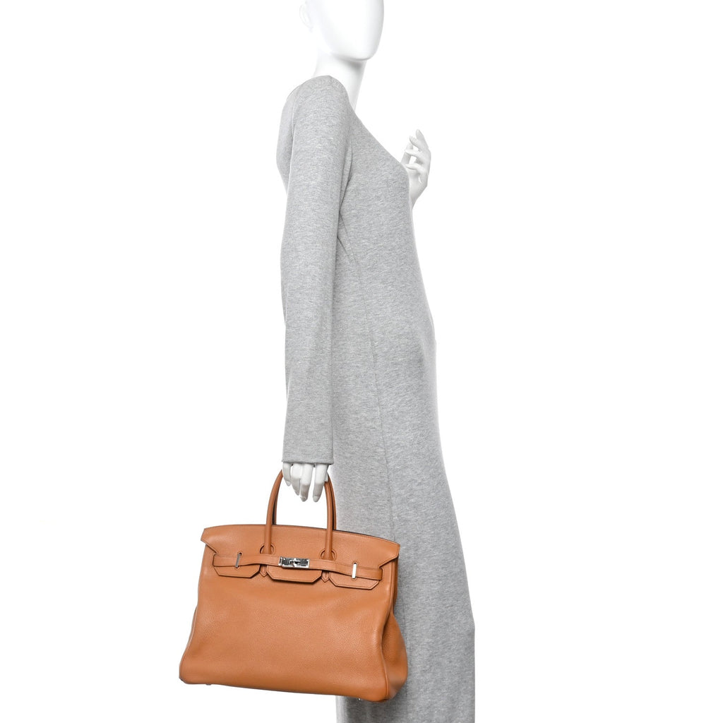 Taurillon Novillo Sea Surf and Fun Birkin 35 Toffee