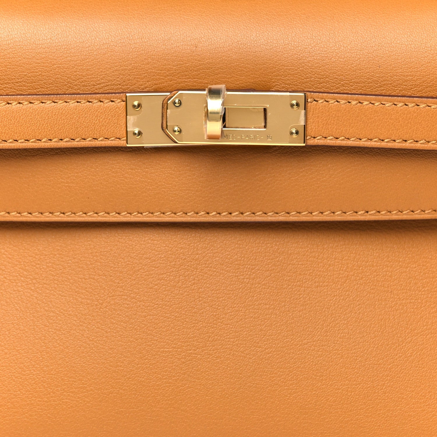 Swift Kelly Pochette Clutch Sesame