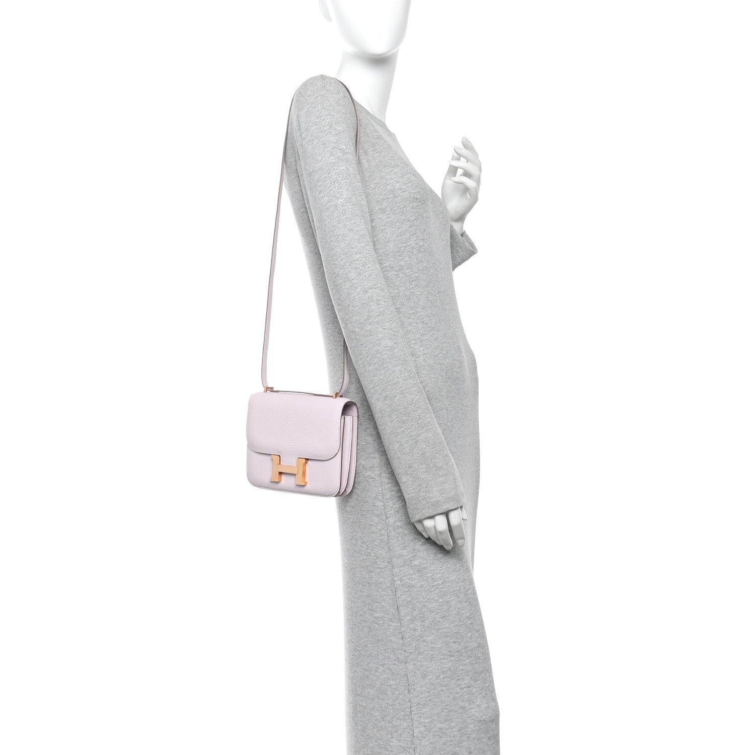 Chevre Mysore Constance 18 Mauve Pale