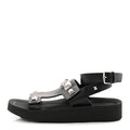 Calfskin Medor Studded Womens Intuition Sandals 37 Black