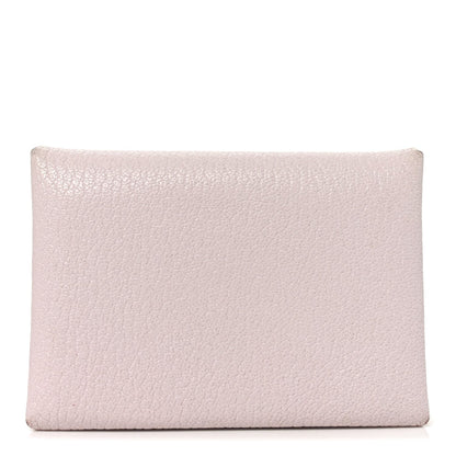Chevre Mysore Calvi Duo Card Case Mauve Pale
