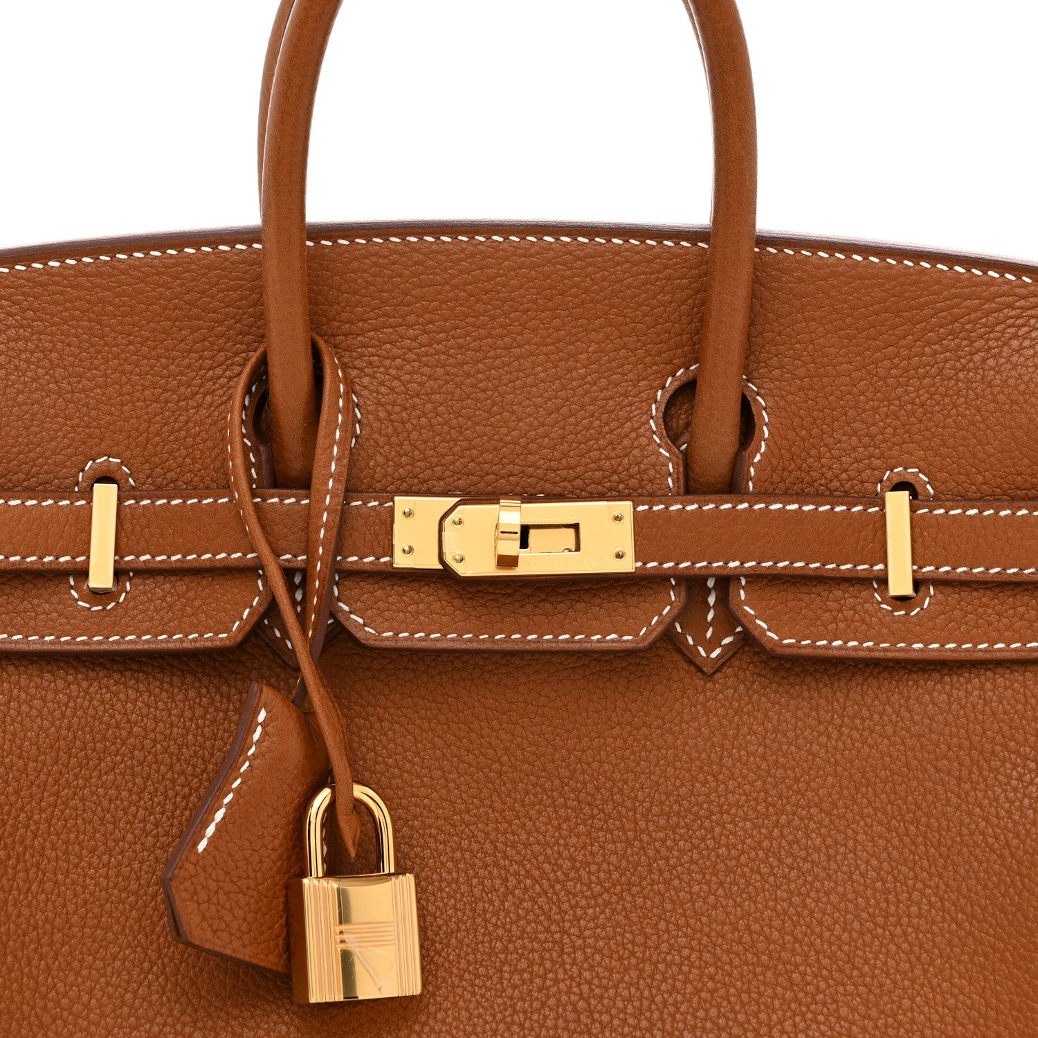 Natural Barenia Faubourg Birkin 25 Fauve