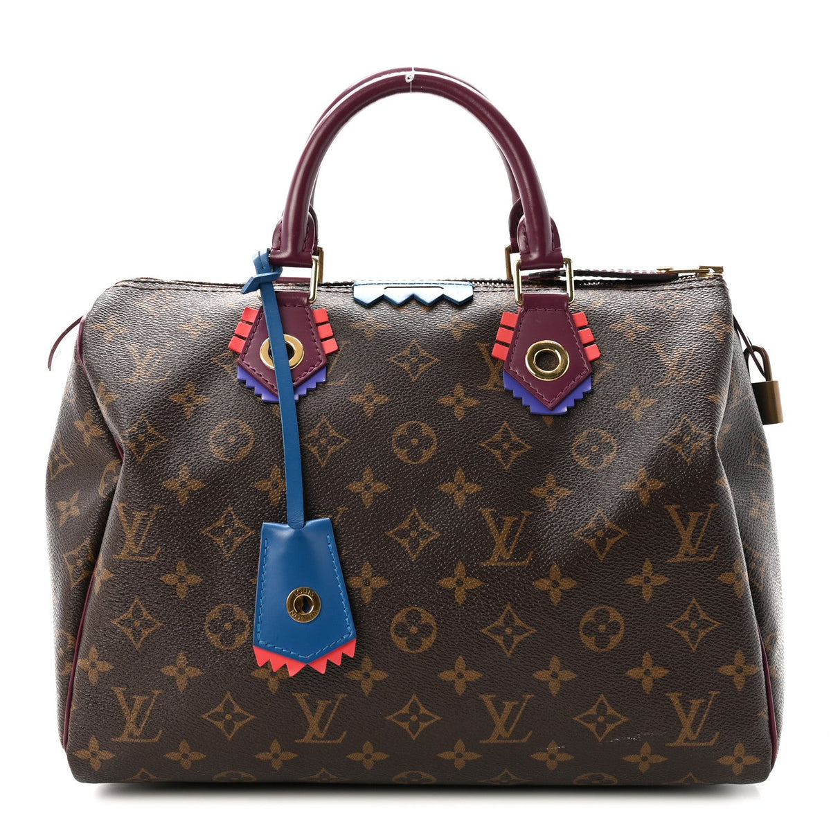 Monogram Totem Speedy 30 Magenta