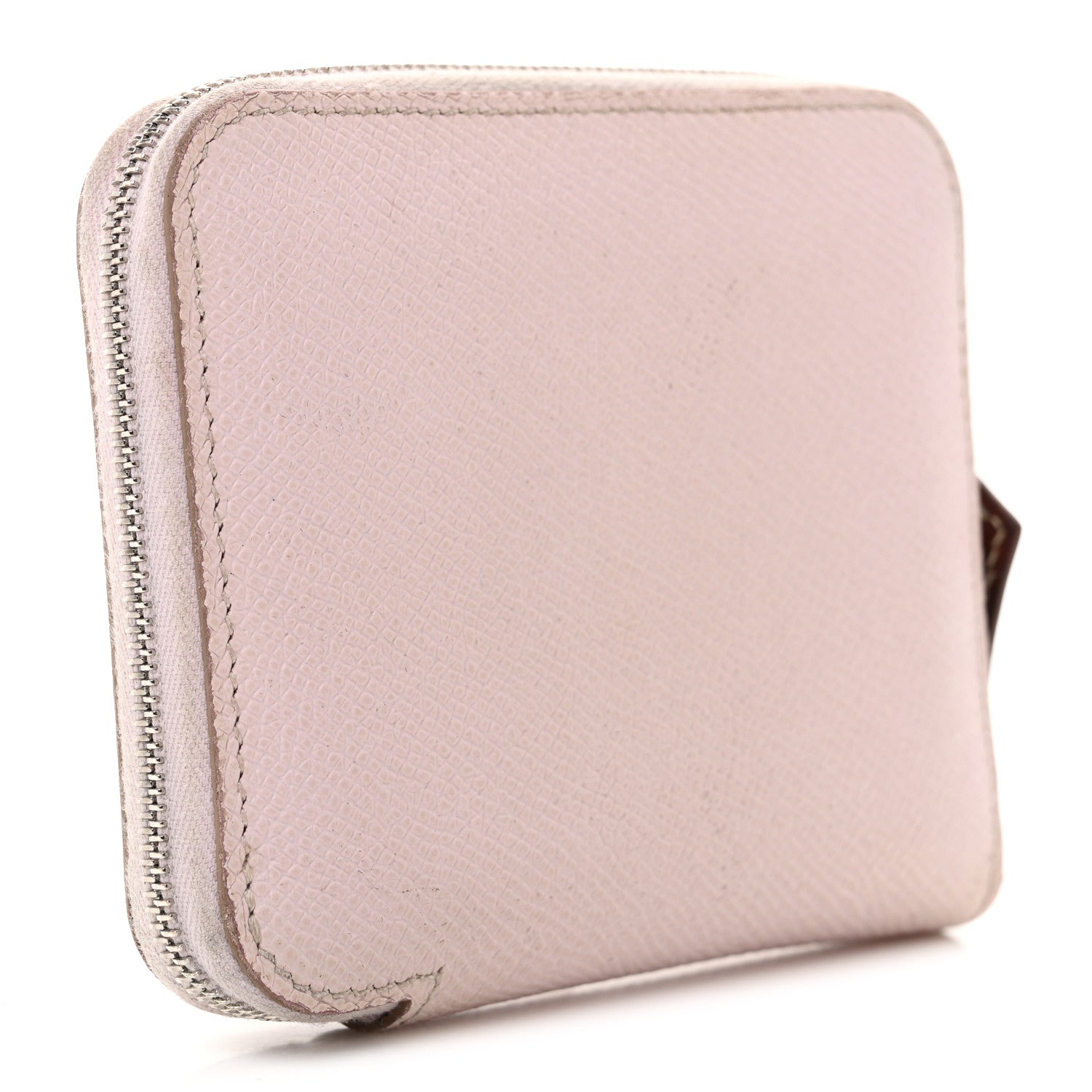 Epsom Silk'In Compact Wallet Mauve Pale Vert Pale