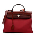 Vache Hunter Toile Herbag Zip 31 PM Rouge H Brique