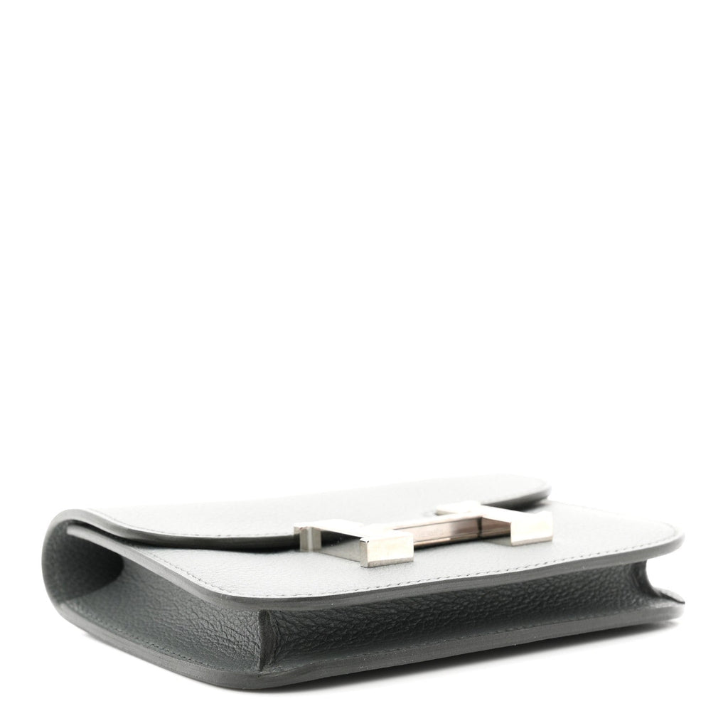 Evercolor Constance Slim Wallet Vert Amande
