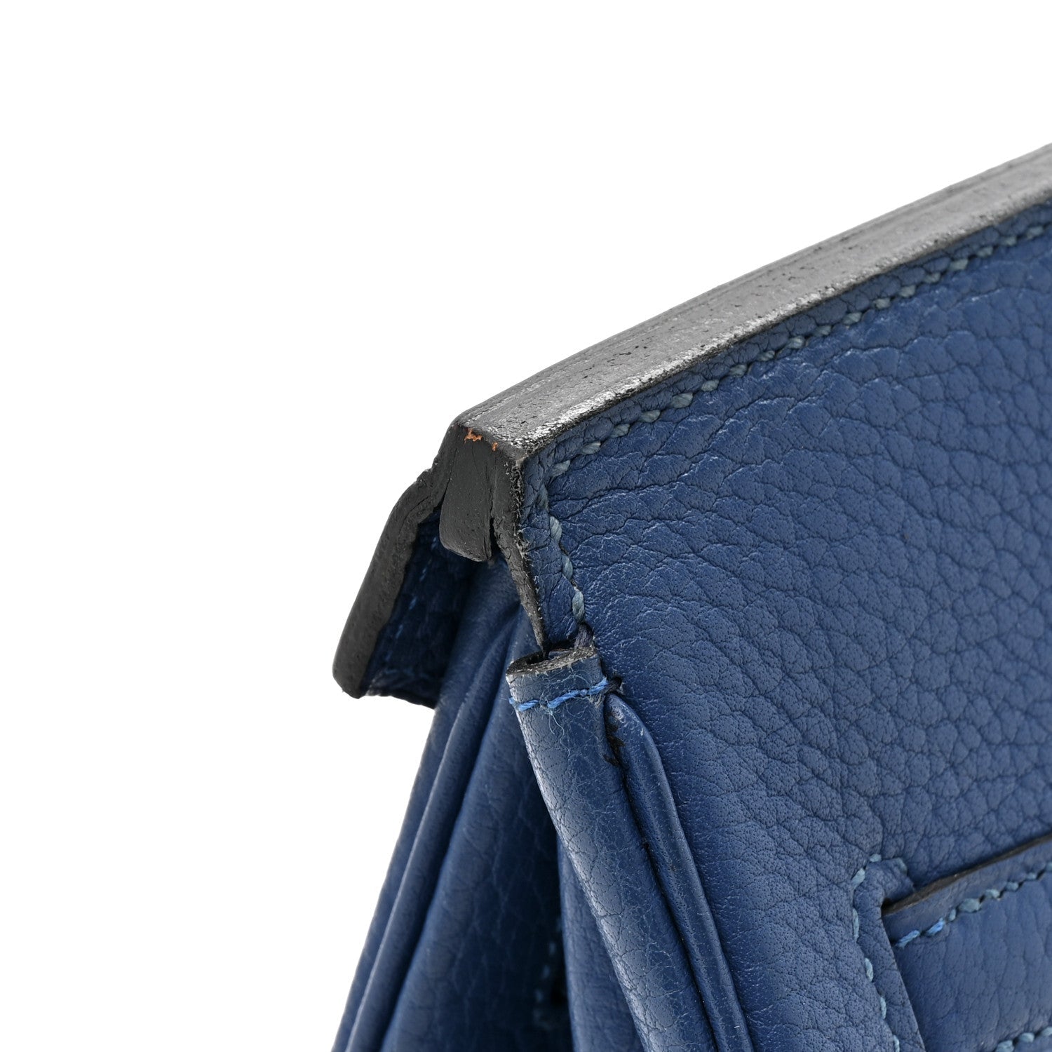 Togo Birkin 35 Bleu Thalassa