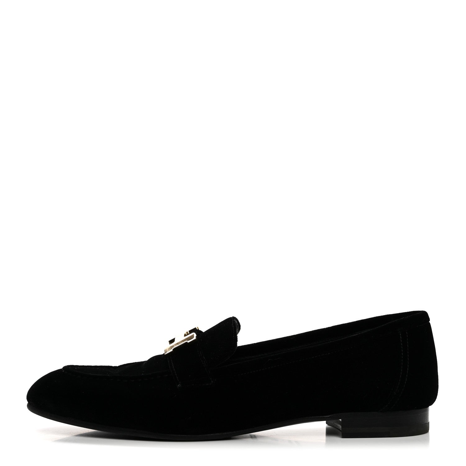Velvet Womens Paris Loafers 41 Black