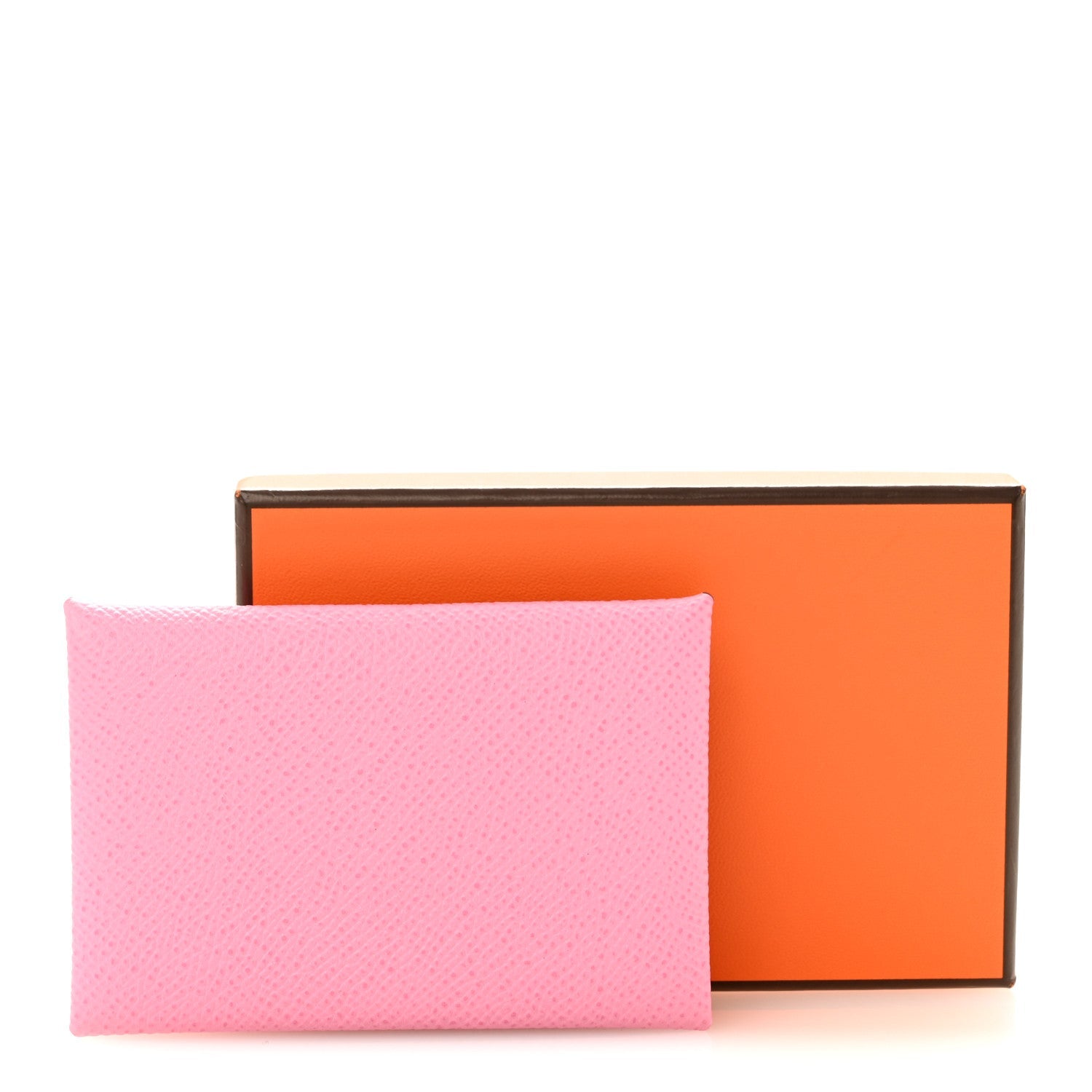 Epsom Calvi Card Case 5P Pink