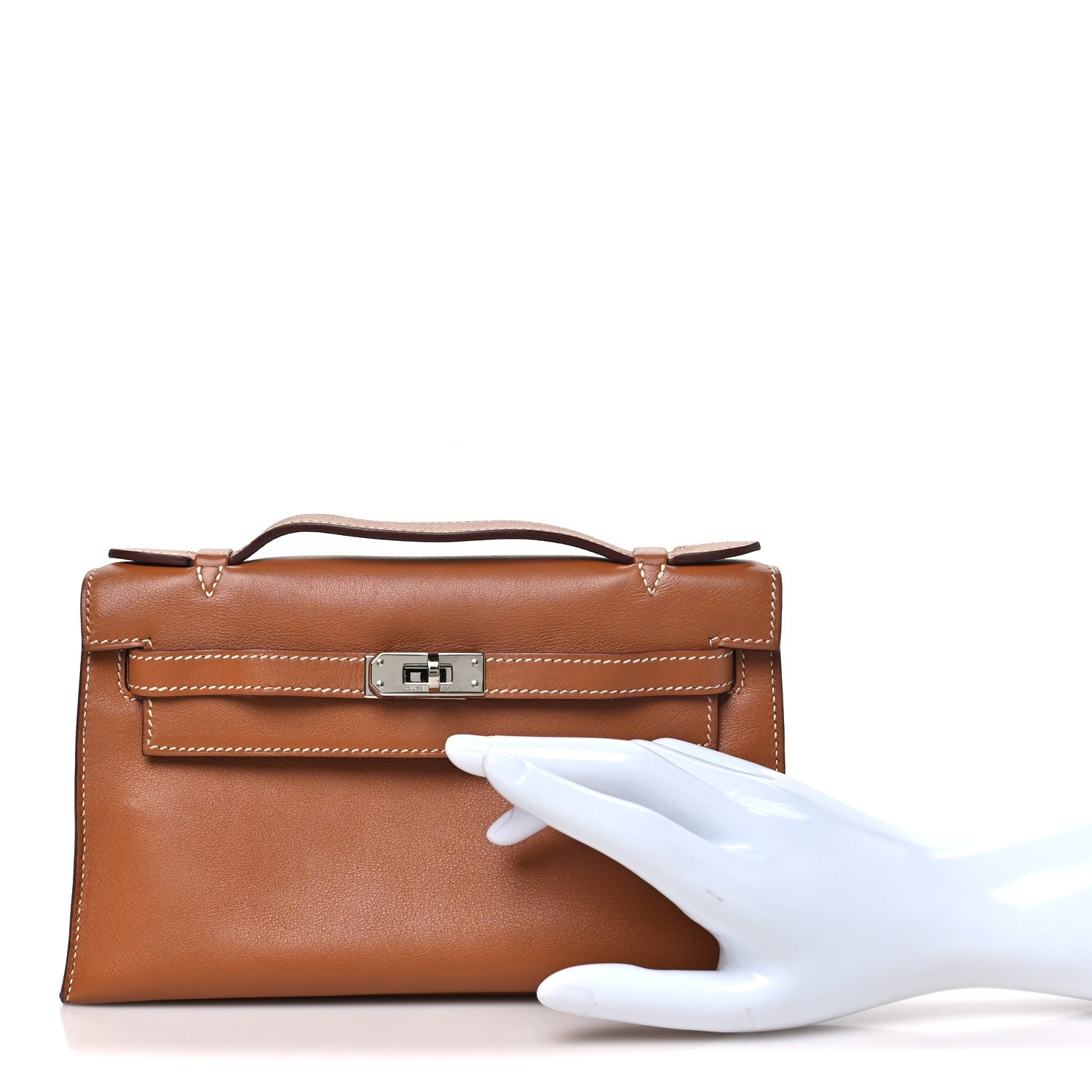 Swift Kelly Pochette Clutch Gold