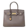 Epsom Birkin Sellier 30 Etain