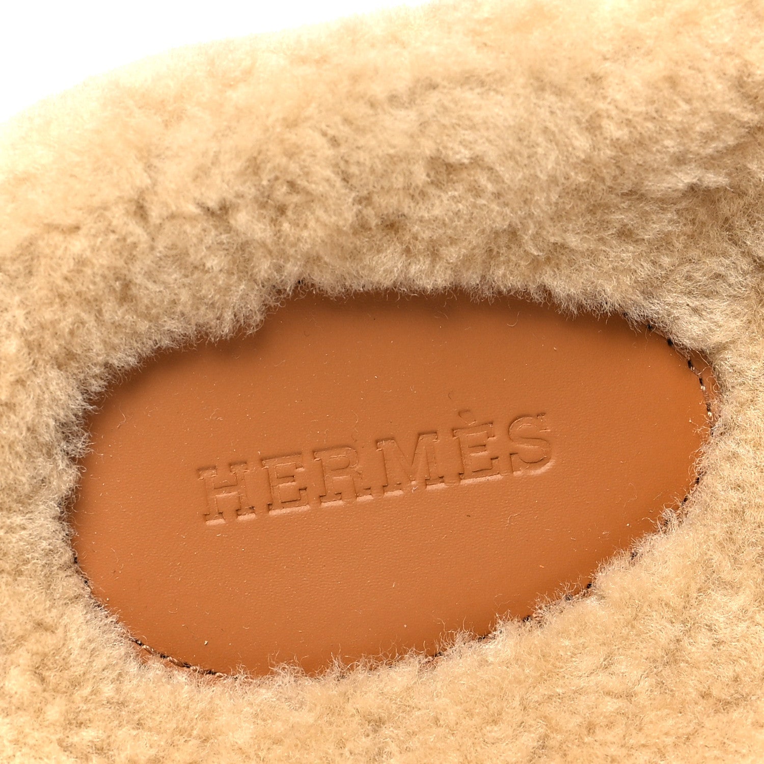 Suede Goatskin Woolskin Womens Chypre Sandals 39 Golden Beige