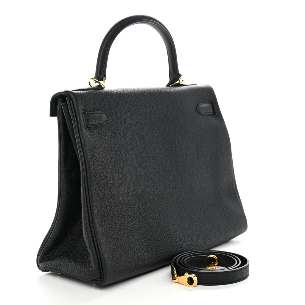 Togo Kelly Retourne 32 Black