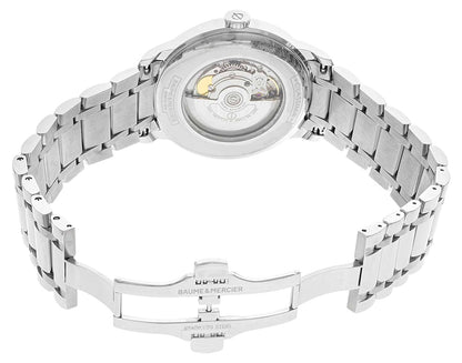 Baume & Mercier Classima Stainless Steel Automatic Silver Dial Date Mens Watch M0A10334