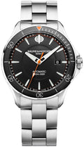 Baume & Mercier Clifton Club Automatic Steel Black Dial Date Mens Watch M0A10340